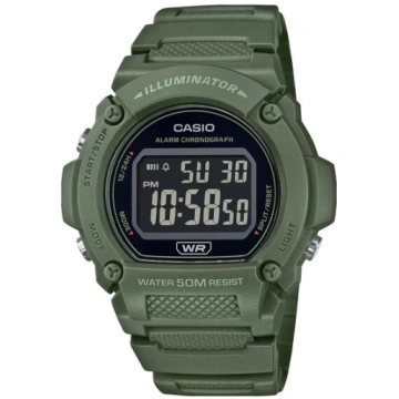 Casio pulkstenis Modelis W-219HC-3B Sporta dizains