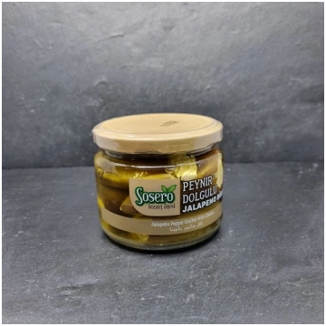 Jalapeno pipari pildīti ar sieru. 290gr