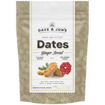Dave & Jons dadlar Dateles ar garšu -Piparkūku (li