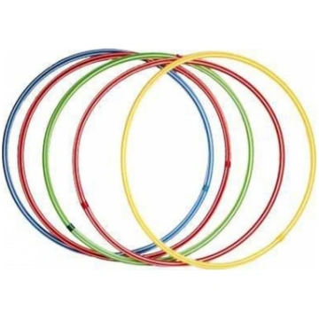 Eb Fit Vingrošans aplis Hula Hop 80 cm daudzkrāsai