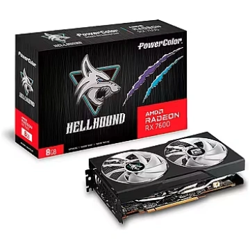 PowerColor Radeon RX 7600, 8GB GDDR6, Hellhound (R