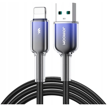 Kabel USB-A Lightning Joyroom S-A42 3A 1.2m czarny