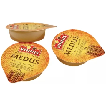 VINNIS Džēlijs natural 66 x 20 g — porciju želejas