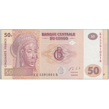 Congo Democratic Republic, 50 Francs 2013 WB8408