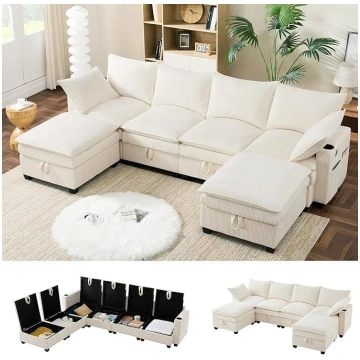 Bladez Modular Sofa Bed U-Shape Corner Sofa with S