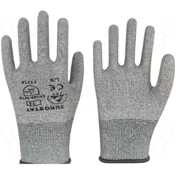 Protective gloves | Size: S | ESD | polyester,span