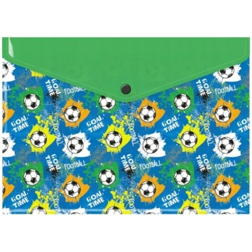 Aploksnes tipa A4 mape ar futbola motīvu Biurfol