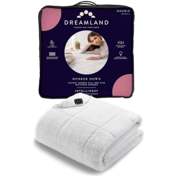 Dreamland Hunker Down Scandi Sherpa dubultā elektr