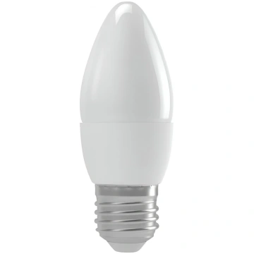 LED spuldze 4W E27 svecveida Emos ( 0045046 ) apga