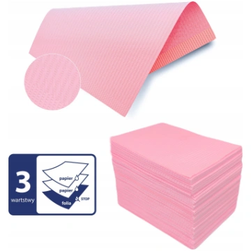 SERWETY PODKLADY HIGIENICZNE PODFOLIOWANE WODOODPO