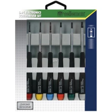 6-PC ELECTRONICS SCREWDRIVER SET ('STAR'