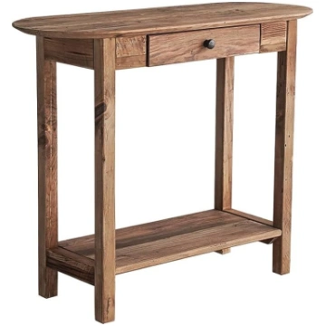 Narrow Console Table, Side Table, Narrow with Draw