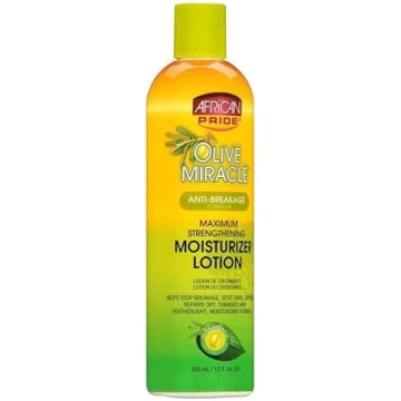 African Pride Olive Miracle Maksimāli stiprinošs m