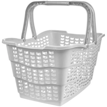 Iepirkumu grozs Alma 40X29X22,5cm 15L pelēks (0610