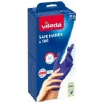 Vileda Safe Hands – nitrile gloves M/ L 100 pcs Ak