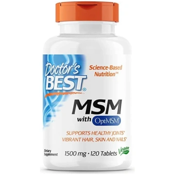 DOCTOR"S BEST MSM ar OptiMSM (120 tabletes)