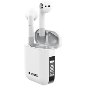 Kodak Ultra 610S+ wireless earbuds White T-MLX5885