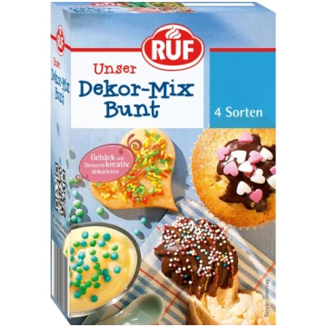 Dažādi cukura dekori 160g