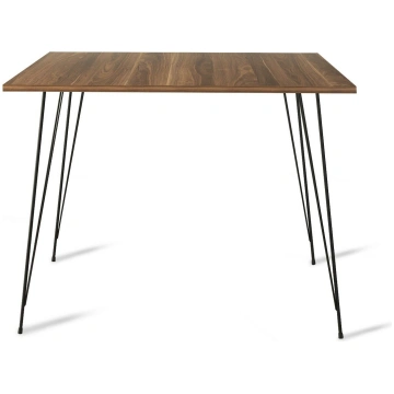 Galds Kalune Design Sandalf Square, valriekstu krā