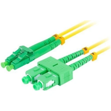 Lanberg PATCHCORD WIATOWODOWY SM SC/APC-LC/APC DUP