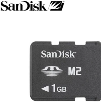 Lietots - SanDisk M2 Memory Stick Micro atmiņas ka