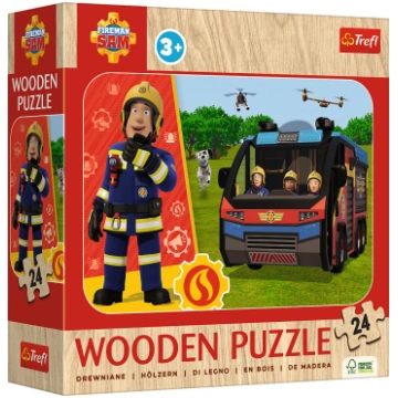Koka puzle Trefl Fireman Sam, 19.5 cm x 28 cm, 24 
