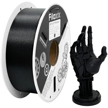 Oglekļa šķiedras PETG pavediens 1.75mm, PETG CF 3D