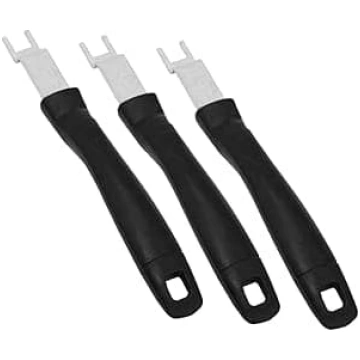 3 nerūsējošā tērauda grila režģa pacēlāju komplekt