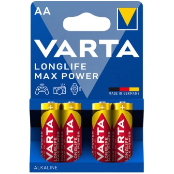 VARTA Longlife Max Power Alkaline baterija AA (1,5
