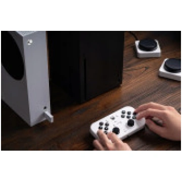 8BitDo Arcade Stick Truxton tvaika komplekts [Stea
