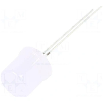 LED | blue | 10mm | 330÷500mcd | 180° | Front: fla