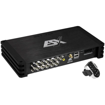 ESX QE812SP sound processor DSP with Hi-Res Media-