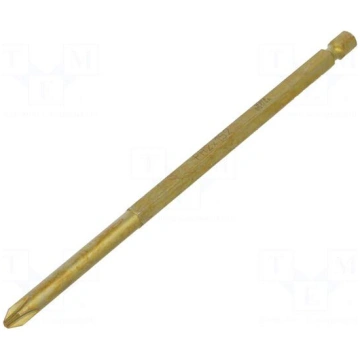 Screwdriver bit | Phillips | PH2 | 1/4" | Overall 
