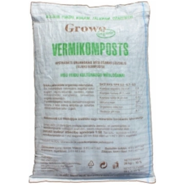 Vermikomposts slieku komposts 20L
