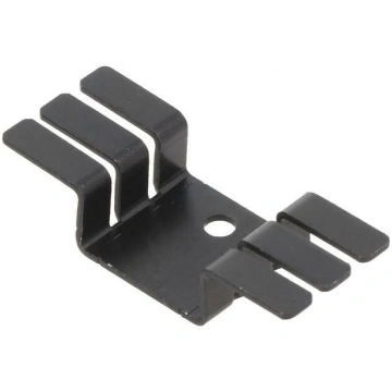 Heatsink: extruded; U; TO202,TO220; black; L: 17.7