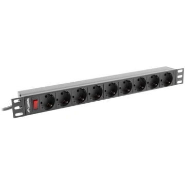 LANBERG RACK POWER STRIP 19" PDU 1U 9X SHUKO PDU-0