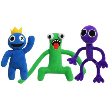 Mīkstā rotaļlieta Roblox Rainbow friends 3 draugai