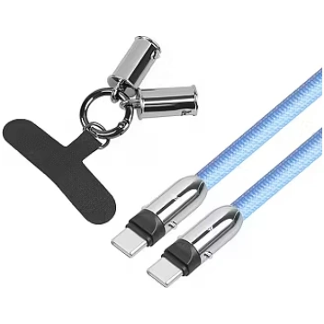 TB 2in1 USB C cable 1m blue (AKTBXKUCCSMY10N)