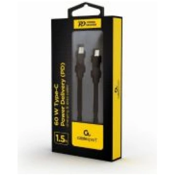 CABLE USB-C PD 1.5M/CC-USB2-CMCM60-1.5M GEMBIRD CC
