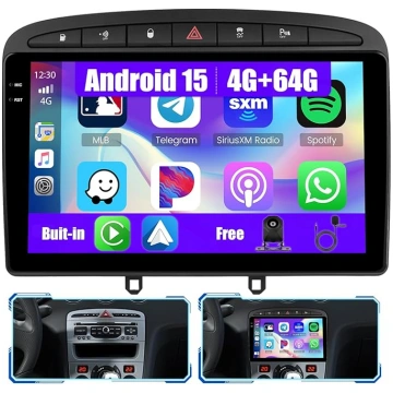 [4G+64G] Inefala Android 15 Autoradio für Peugeot 