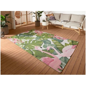 Hanse Home Tropical Flamingo paklājs iekštelpām un