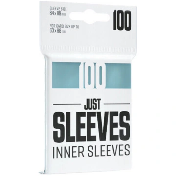 Just Sleeves- Inner Sleeves (100 Sleeves)