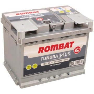 Rombat TUNDRA PLUS 12V 65Ah 640A(EN) L2 242x175x19