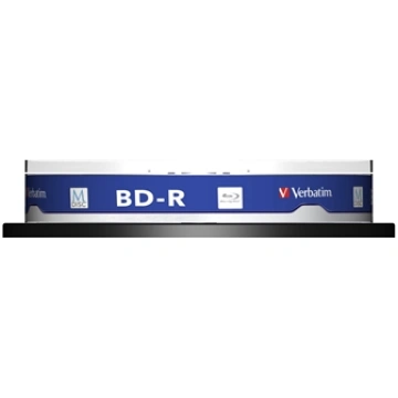 1x10 Verbatim M-Disc BD-R BluRay 25GB 4x Speed Cak