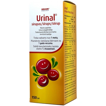Walmark STADA GROUP Urinal sīrups 150ml