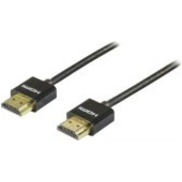 Deltaco Cable HDMI UHD 30Hz 3m Black aksesuārs HDM