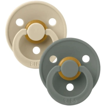 BIBS Colour Anatomical Pacifier 2 gab. (Vanilla/Pi