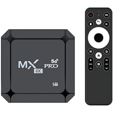 MXQ Pro 5G 4K Android TV 14.0 Box Android Smart Bo