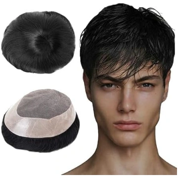 Lordhair Toupee vīriešiem Matu aizvietošanas sistē