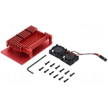 Enclosure: for computer | Raspberry Pi 4 B | alumi